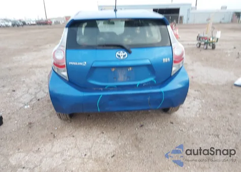2014 Toyota Prius C One from USA, damaged, VIN JTDKDTB39E1083614